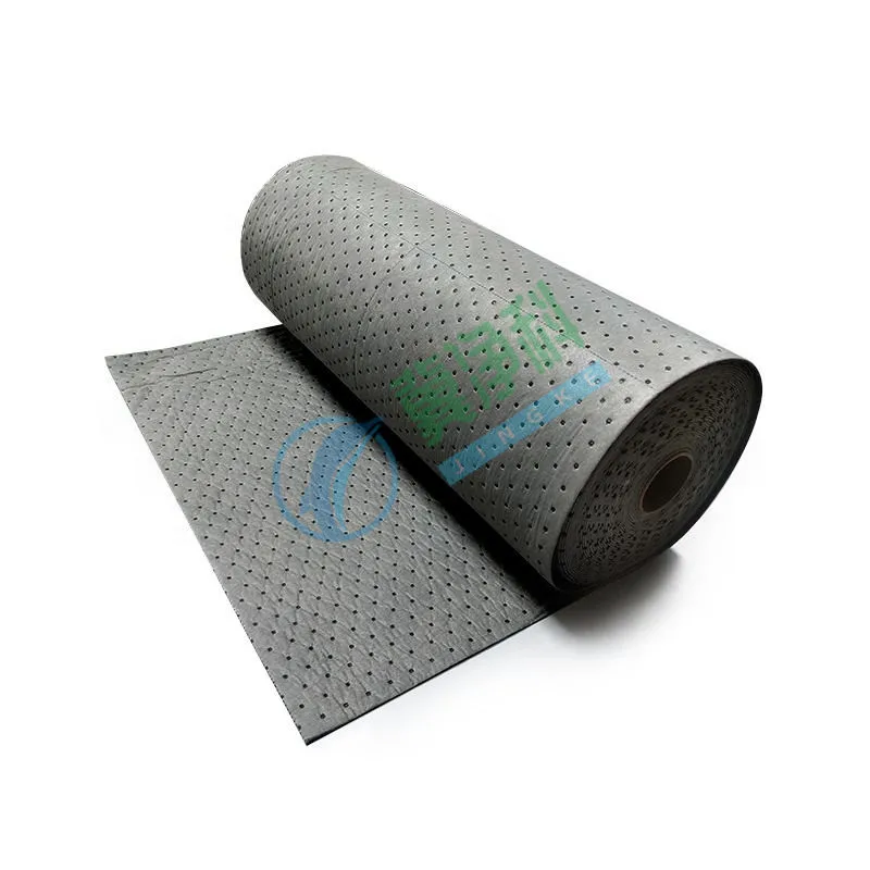 Manufacturer Wholesale Chemical Absorbent Cotton Roll Fold Absorbent Rolls Mat