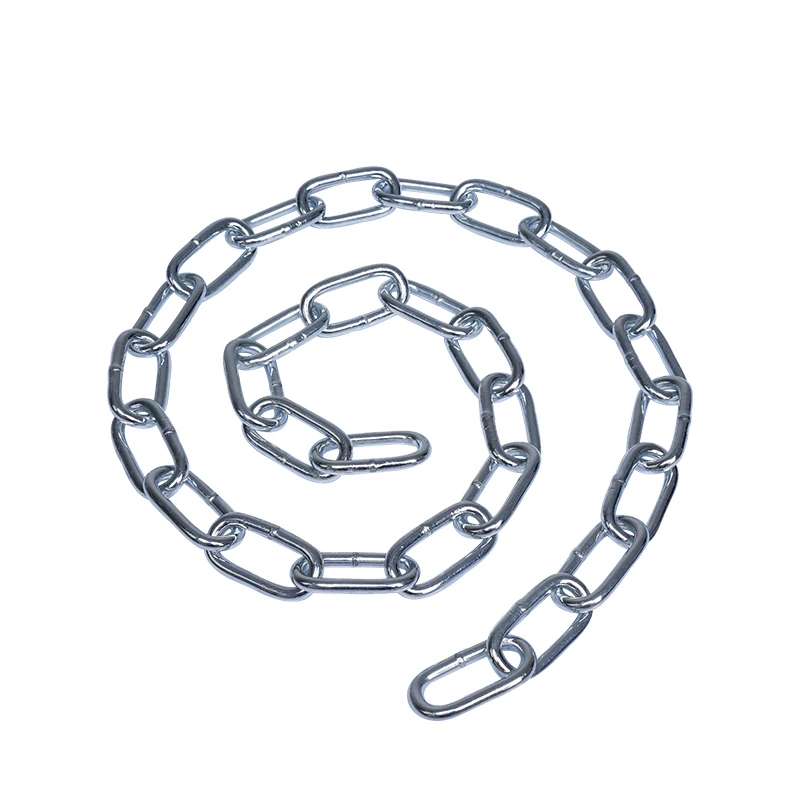 BOHU High Quality Factory Supply Heavy Duty Galvanized Lifting Chain Steel Link Galvanized Metal Chain