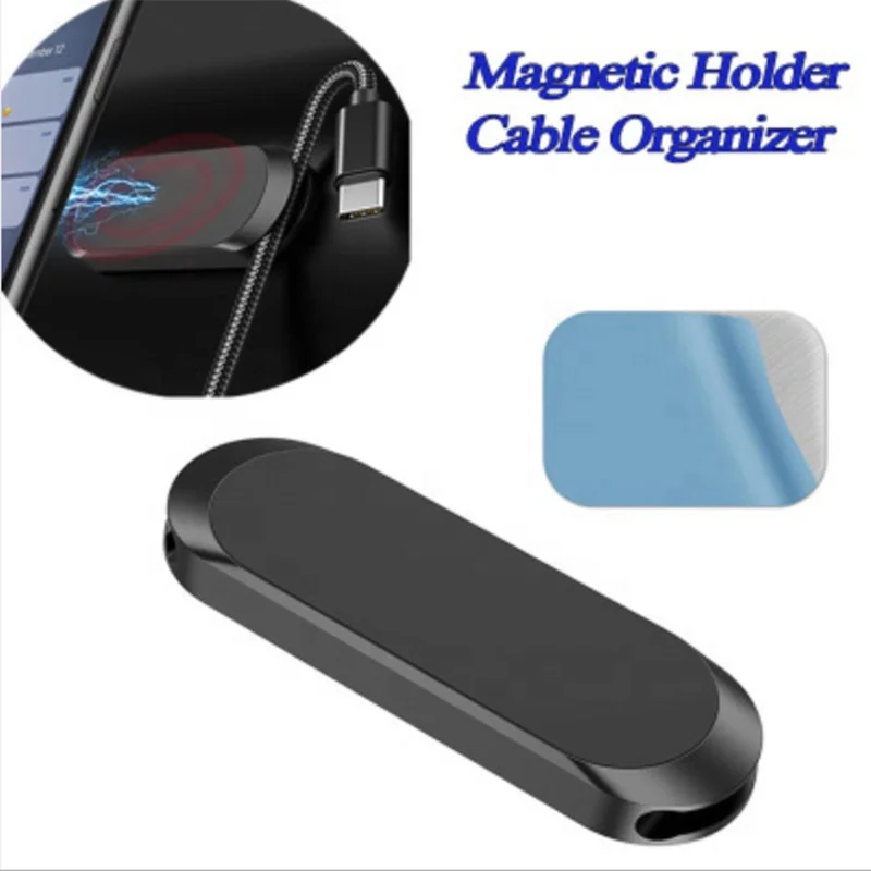 Magnetic Dash Car Mount Phone Holder Rotatable Mini Strip Shape Stand For Huawei Metal Strong Magnet GPS Car Mount