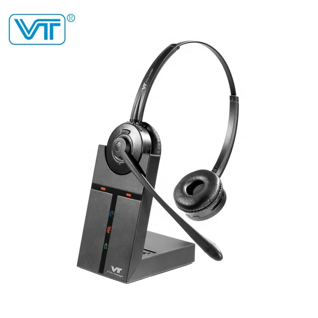 
DECT wireless phone headset for AASTRA Alcatel Panasonic Grandstream desk Phone 