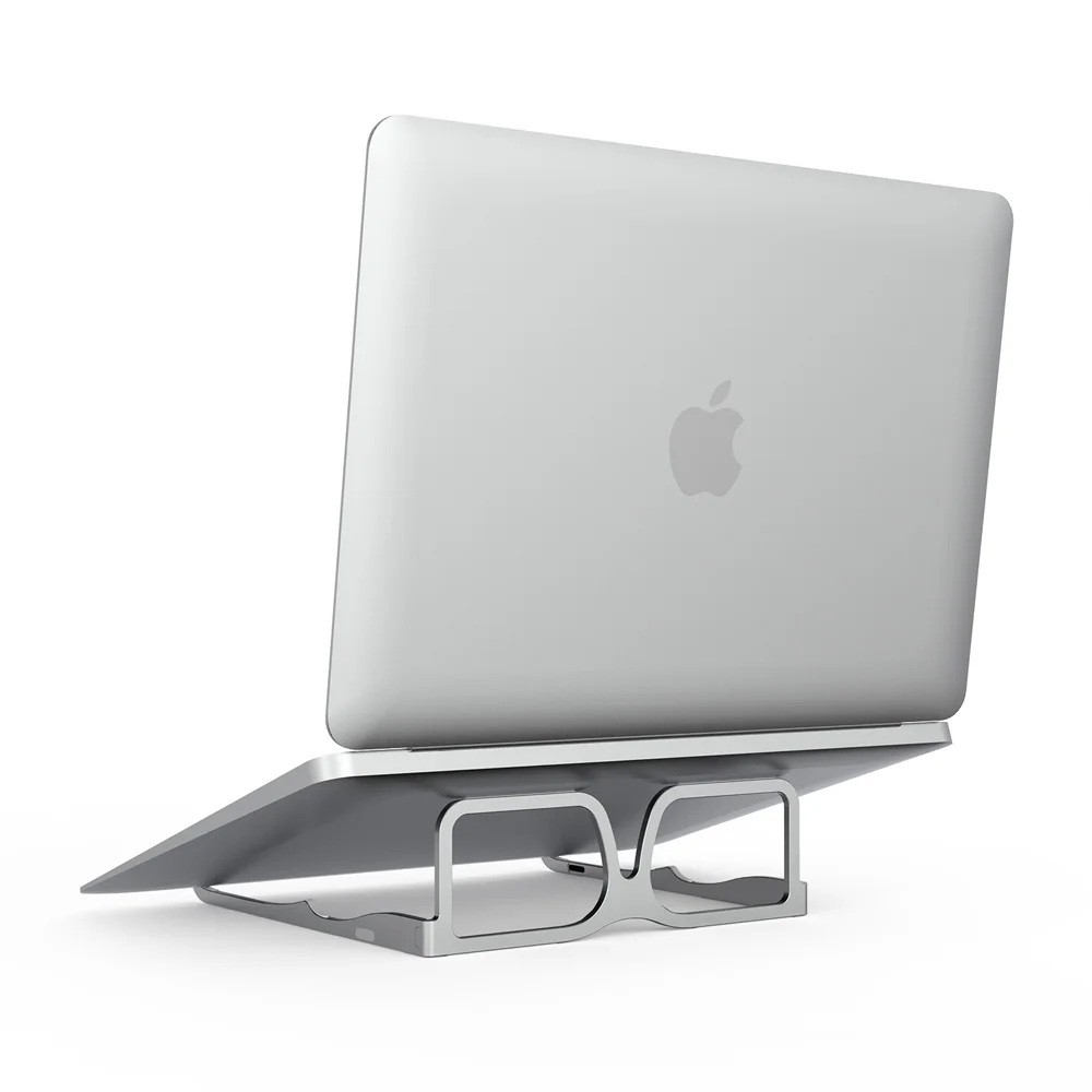 Новинка 2022 подставка в форме очков для ноутбука Настольная Алюминиевая Подставка компьютера iPad книг и