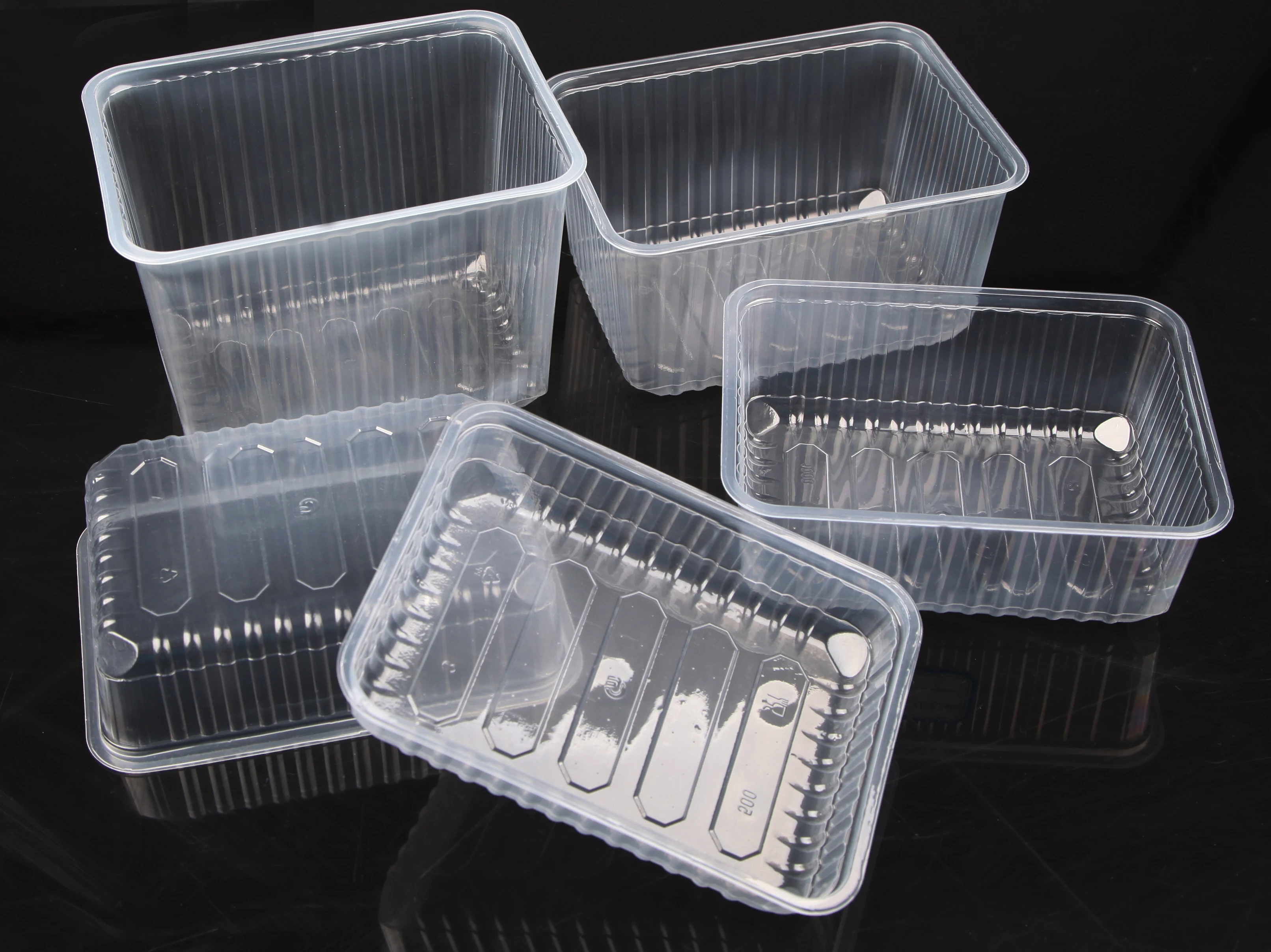 plastic food storage containers /plastic disposable cup making machine price