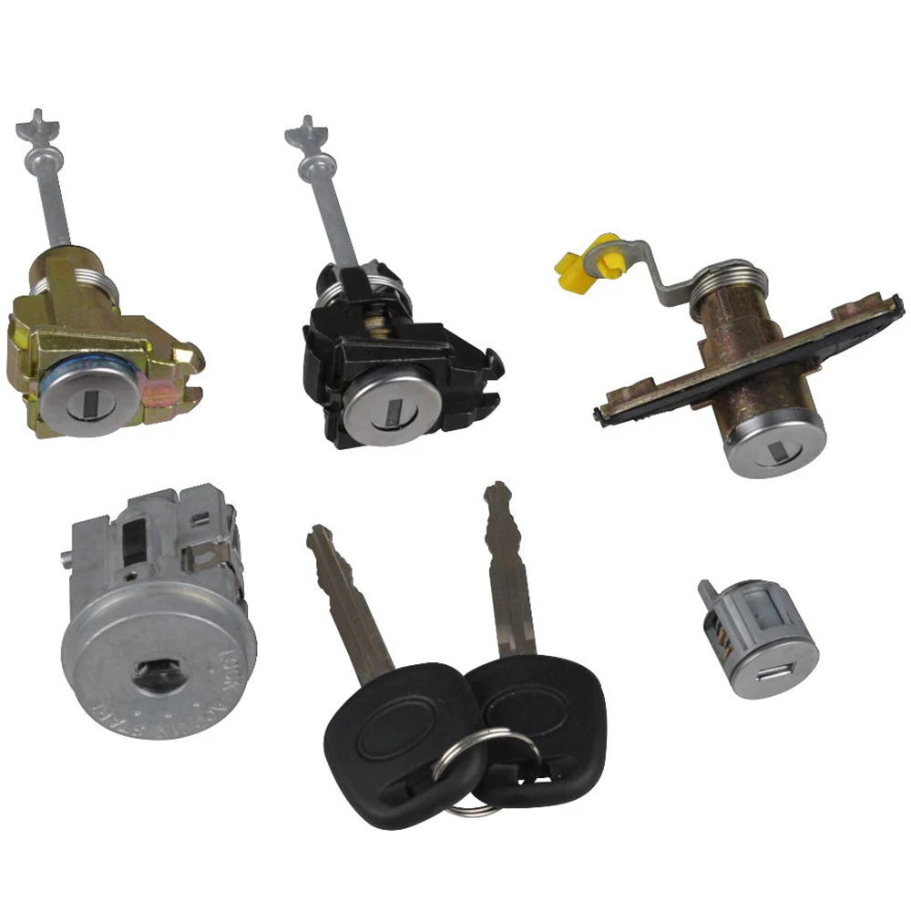 Car door lock cylinder, lock set for Toyota vigo