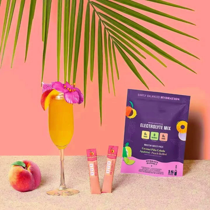 Electrolyte Hydration Powder healthcare supplement re-hydrating and replacing electrolytes lost with Magnesium Potassium