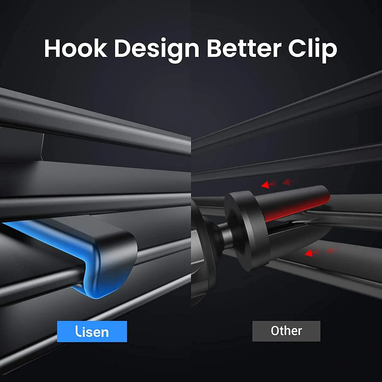 Lisen Hot Item Magnet Wholesale Dashboard Car Phone Holder Mobile Phone Holder wireless car charger car magnetic phone holder