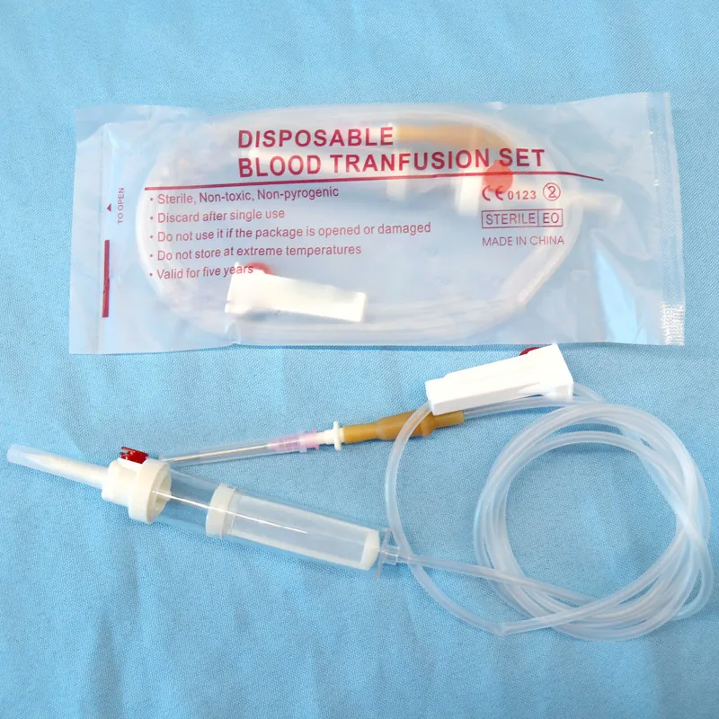 
disposable blood transfusion set MSLNS03 blood transfusion equipment 