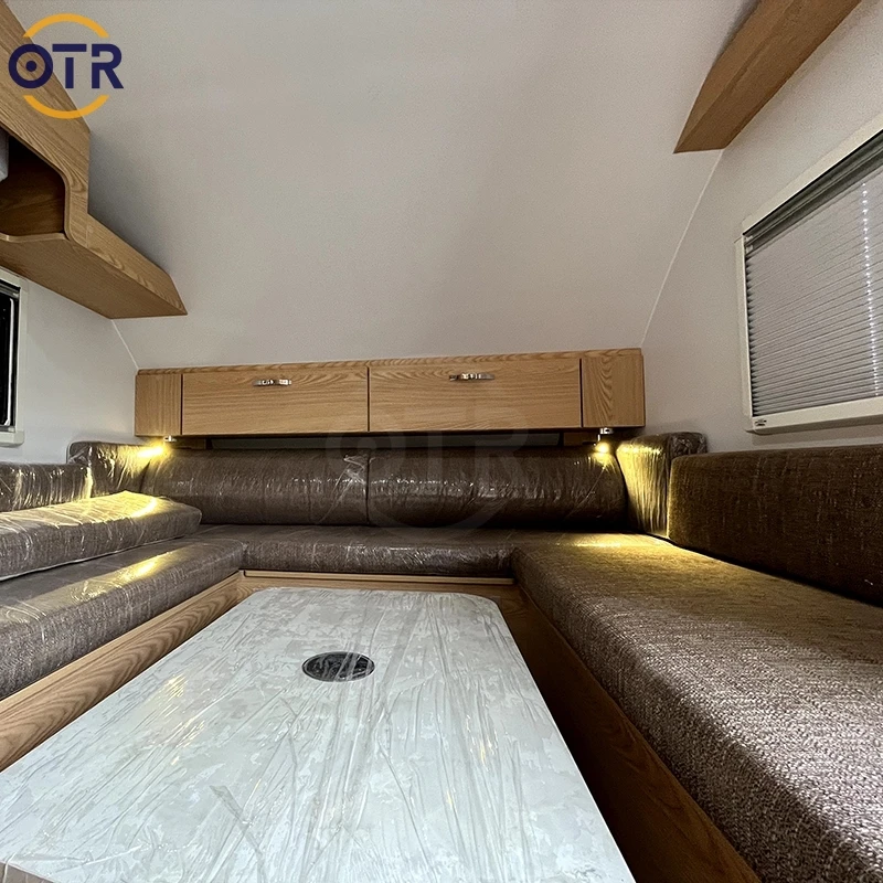 Ei Salvador Luxury 14 Foot Offroad Truck Camper Motorhome Rv Trailer Mini Camp Karavan Off Road Caravan