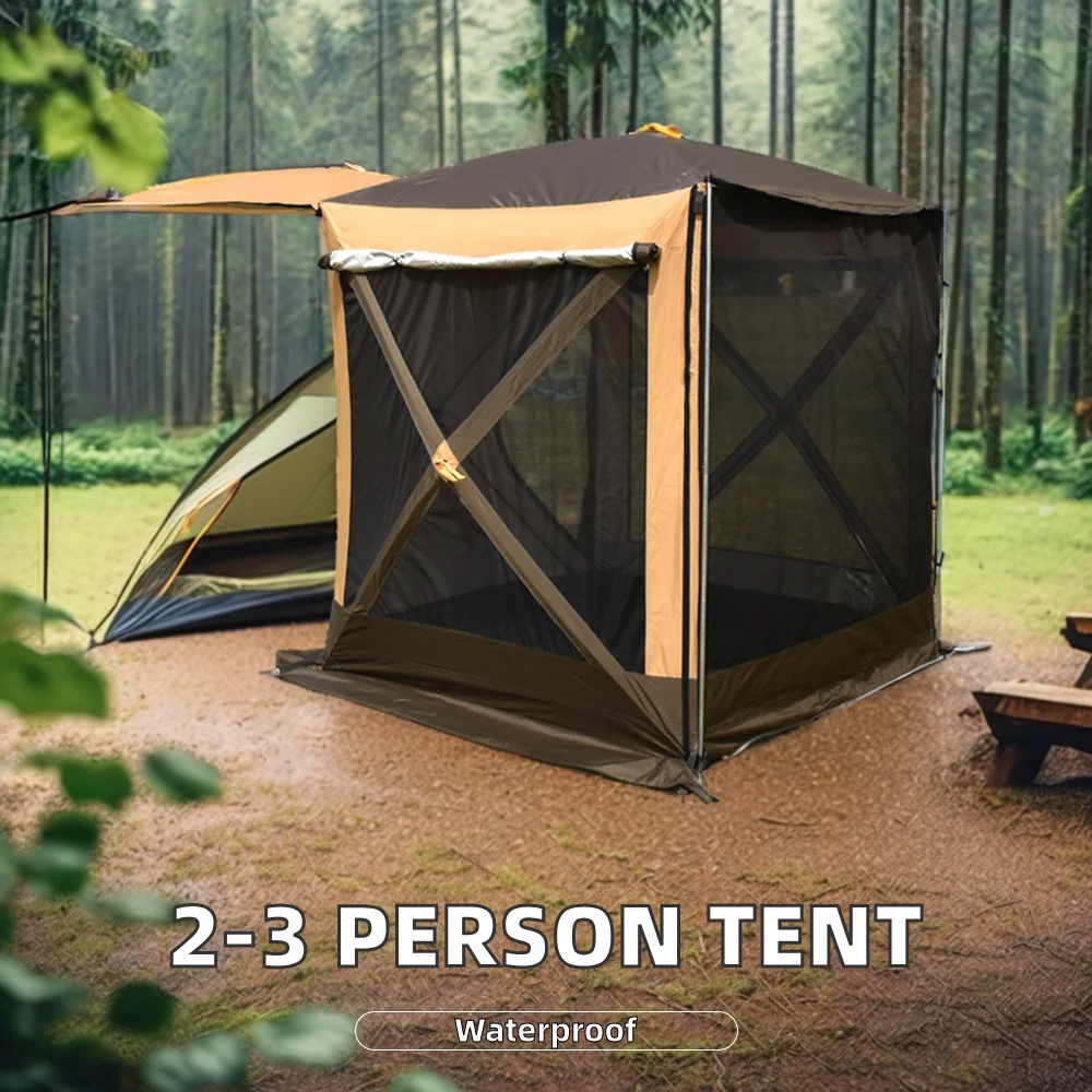 Portable Instant Anti-UV Sun Shade Tent Outdoor Pop up Folding Truck Car Rear Tent For Camping Hiking