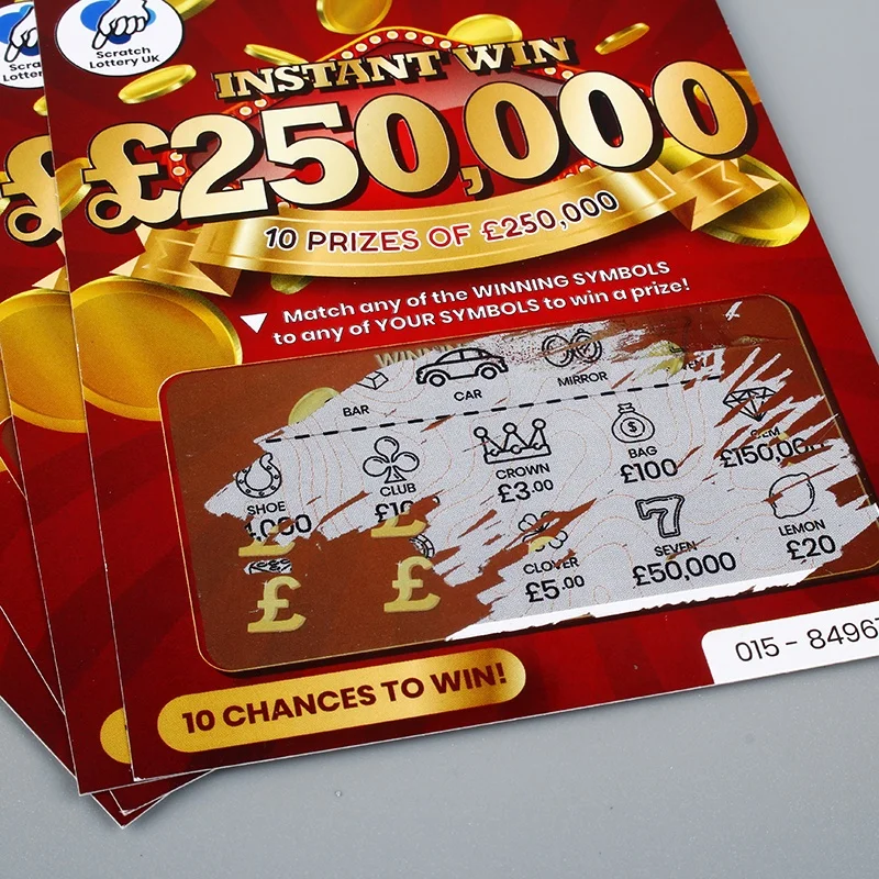 
High Quality Lottery Scratch Card Printing,Lottery Scratch Ticket 