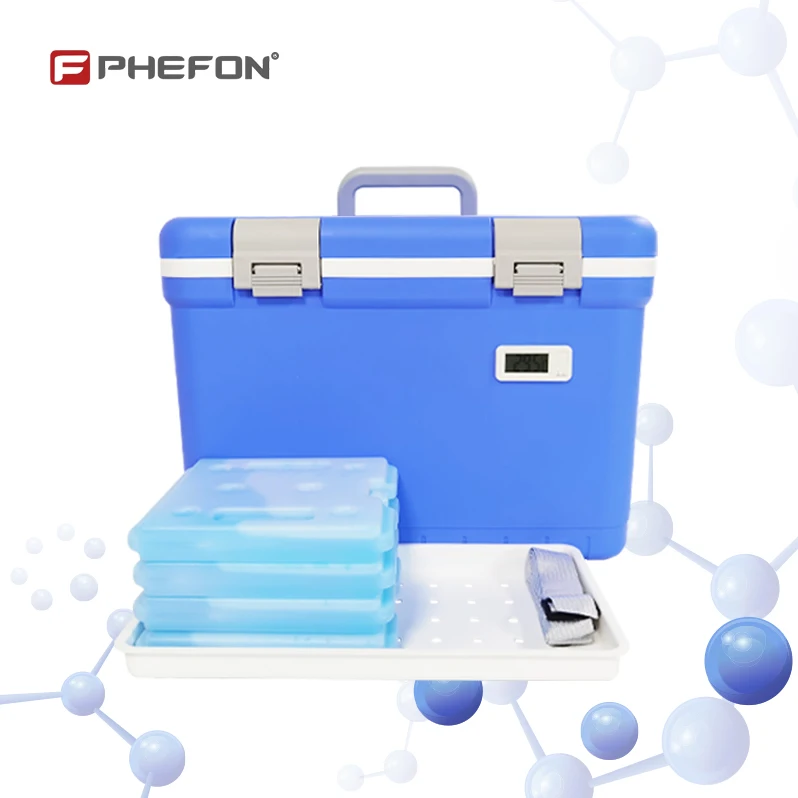 Hot Sale  18L  Medical Travel Cooling  box with temperature display cooler box