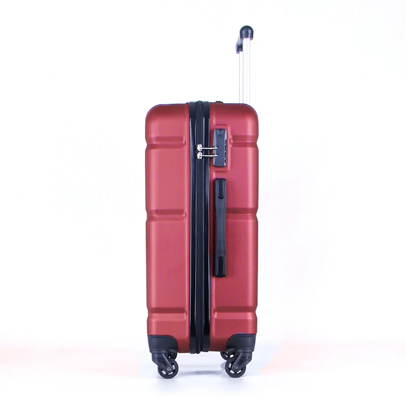 ABS cabin trolley carry-on suitcases travelling bags hard shell luggage bag sets