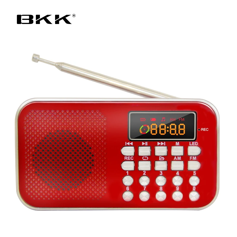 Hot Selling Rechargeable Portable Radio AM/FM Radio with Folder(L-218D)