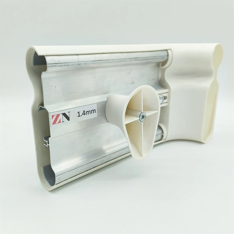 Manufacturer Cheapest Corridor Wall Mounted Handrail Aluminum pvc Antibacterial Handrail for hospital