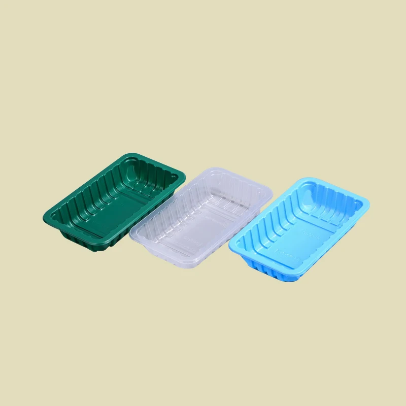 Wholesale PET vegetable packaging tray