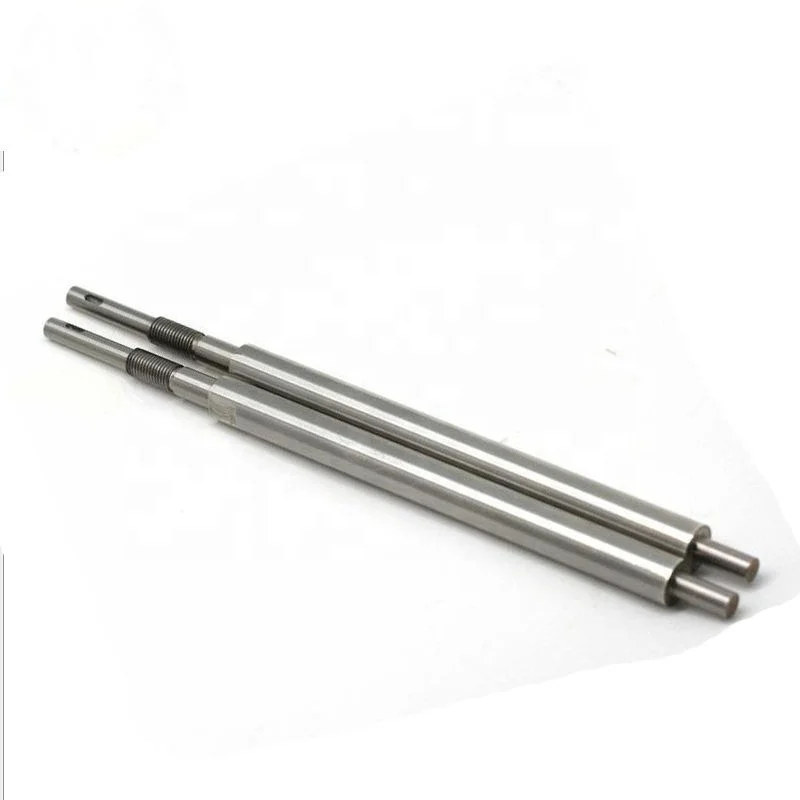 OEM Aluminum or stainless steel fan pin propeller spline shafts steel linear bearing motor drive shaft