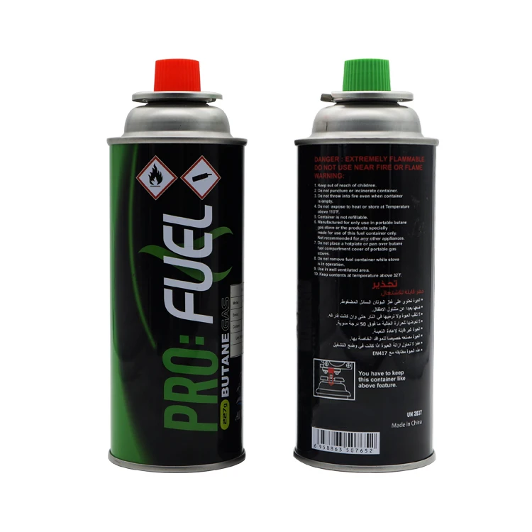 Factory Direct Supply Lighter Gas Refill BBQ Butane Universal Fuel