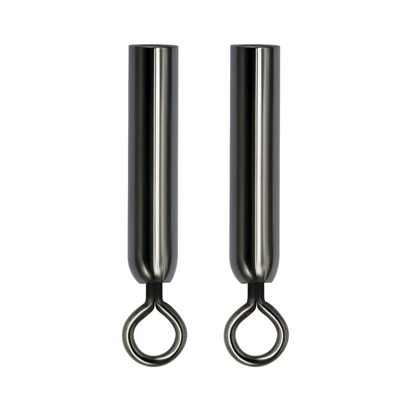 Hotsale Fishing Brass swivel Tube Float Seat 14-19mm Fishing Accessories 100pcs per bag