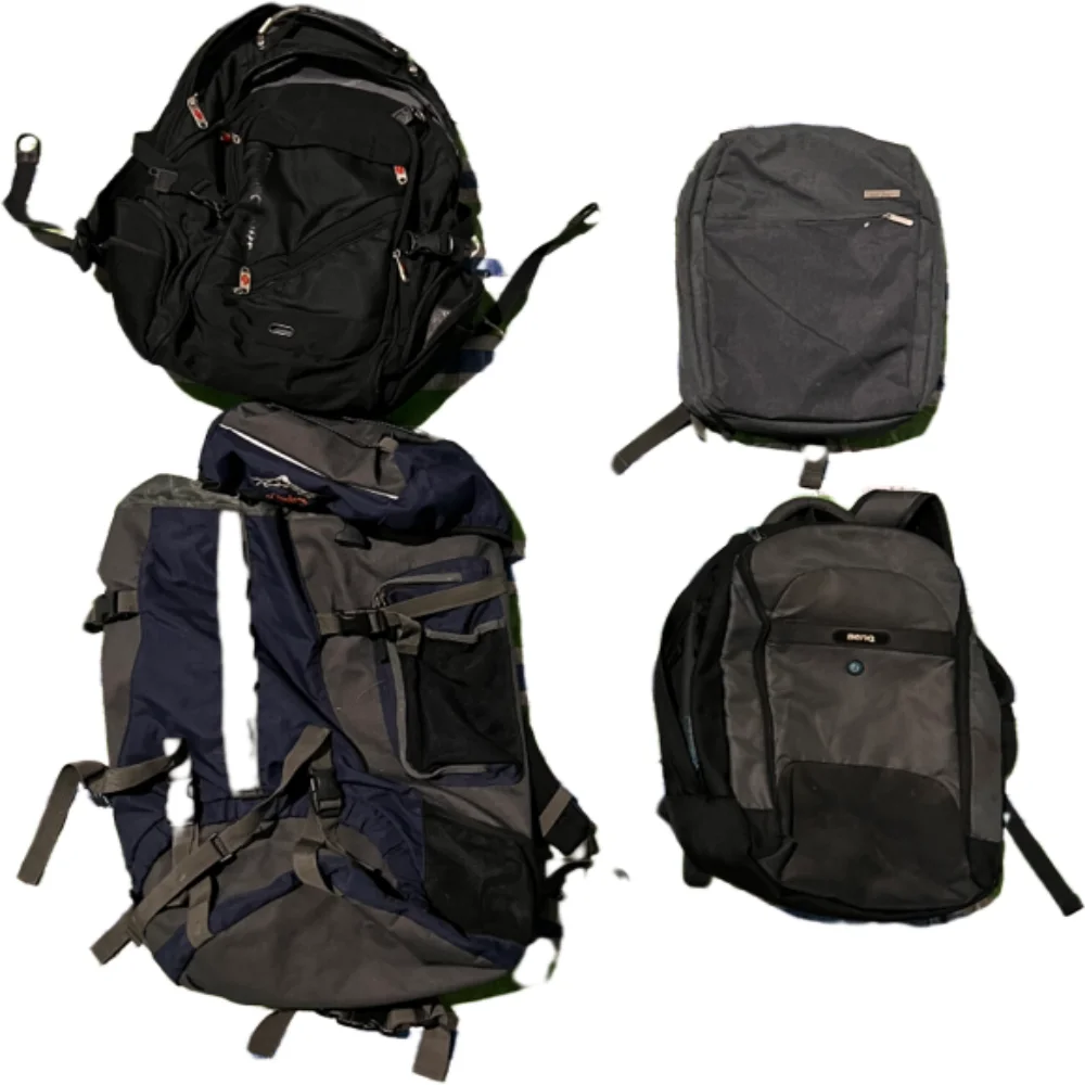 A9 Good quality cheap school bags bulk backpack wholesale second hand bags for sale