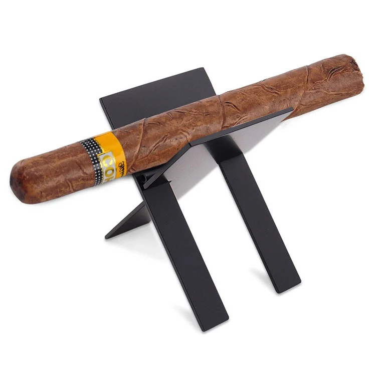 Customized Logo Portable Mini Stainless Steel Metal Cigars Accessories Cigar Holder For A Gift