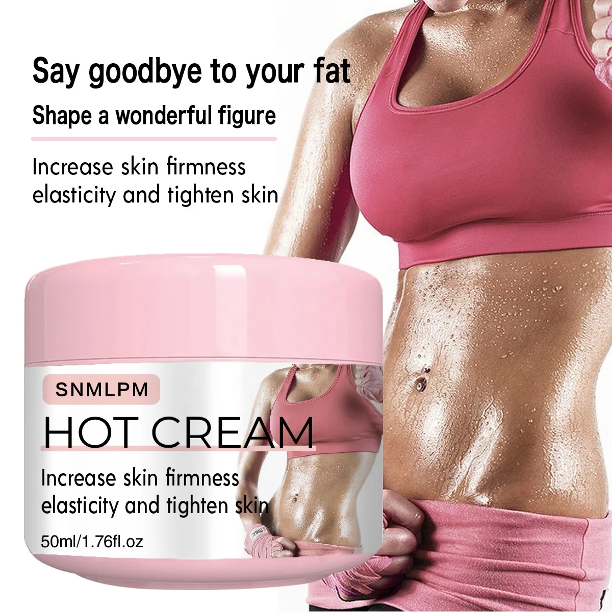 SNMLPM Hot Cream Natural Organic Sweat Waist Slimming Fat Burn Cellulite Cream Stick For Weight Lose Cellulite Removal