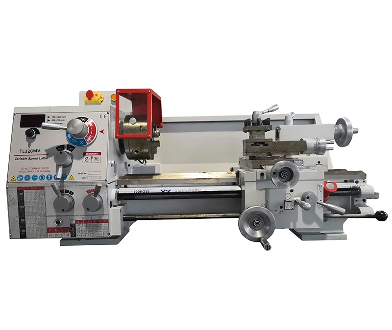 (CJM320V)TL320MV*500mm  performance 38mm spindle bore mini metal bench lathe