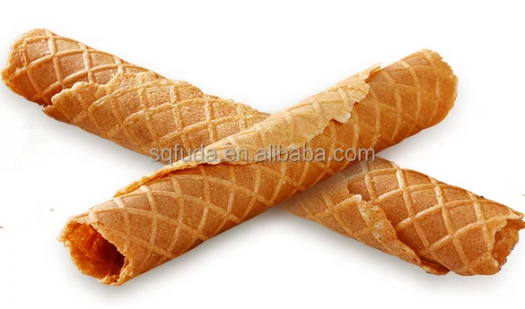 Factory Selling Wafer Roll Production Line/ Automatic Egg Chocolate Filling Wafer Roll Making Machine