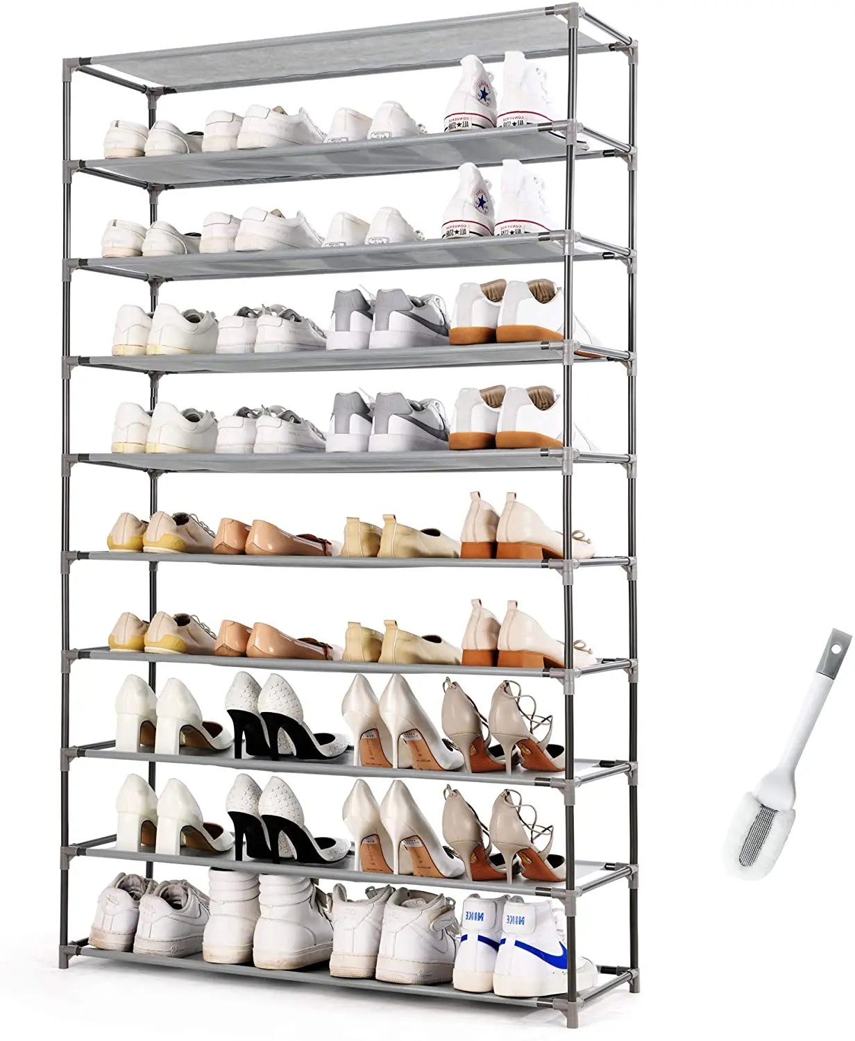 
Custom home 10 layer shoe rack 50 pairs, layer independent, saving space 
