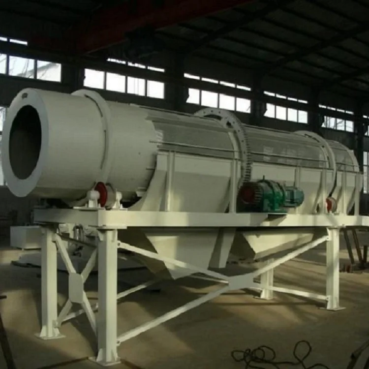 Municipal Waste Sorting Machine Mobile Trommel Gold Screen