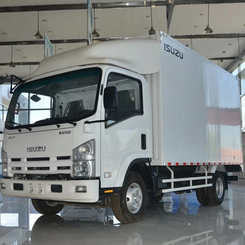 Б/у Isuzu KV600 4x2 Легкий фургон 5 тонн Грузовой грузовик дизельный легкий RHD LHD