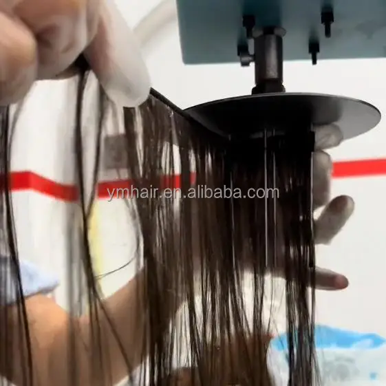 Teach hair making technology professional Hair weft winding machine for factory