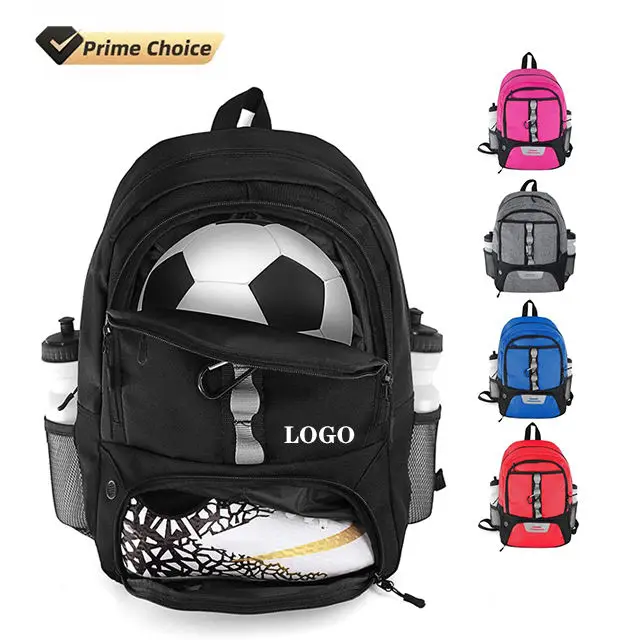 BSCI custom Outdoor School Gym Student Sport Equipment Bag Youth Basketball Volleyball Football Soccer Backpack
