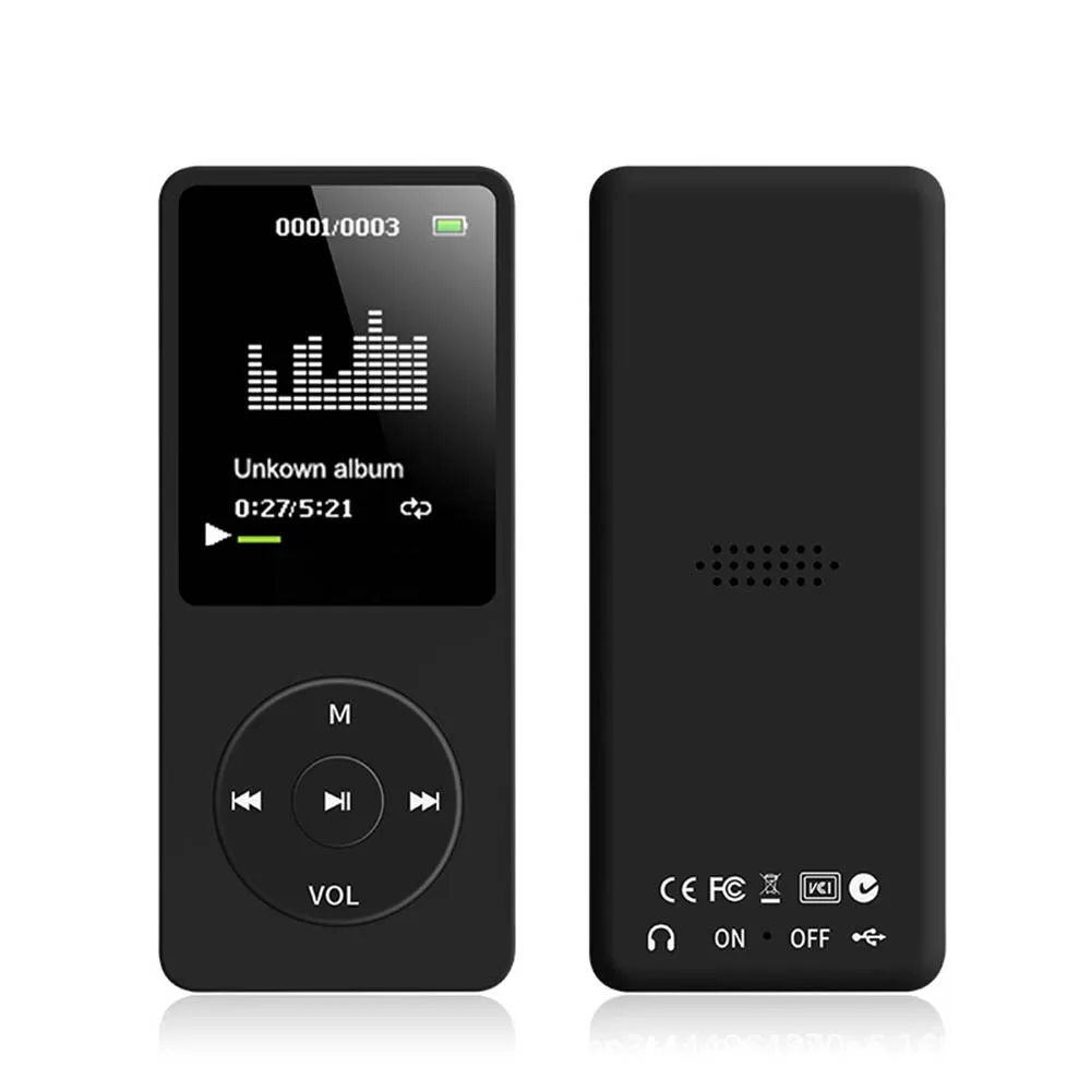 
MP3 MP4 MINI STYLE MUSIC MEDIA PLAYER 64GB SUPPORT MEMORY WITH VIDEO GAMES VOICE 