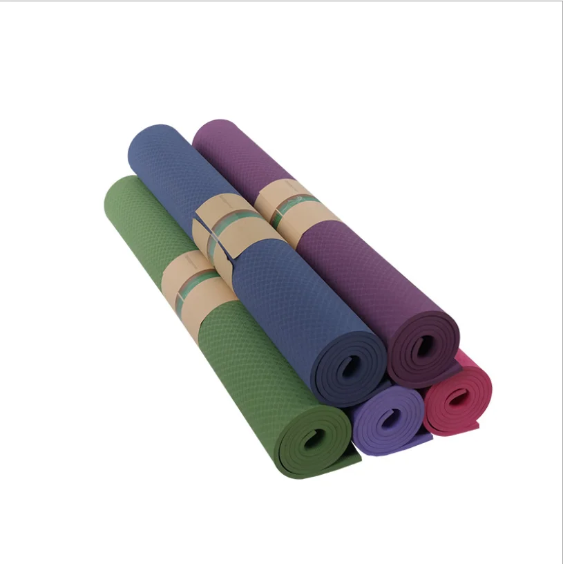 Tape Yoga Mat Environmentally Friendly Thickening Yoga Mat Yoga Pilates Exercise