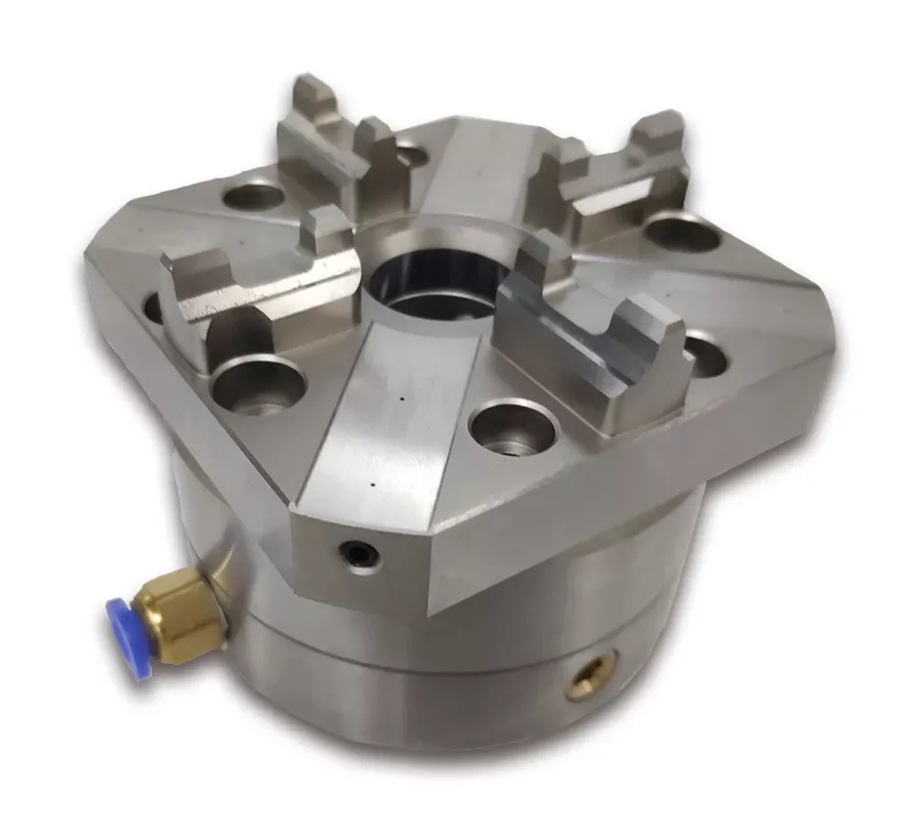 HPEDM Selling Precision 80*80 mm Pneumatic Auto Chuck for Machining Center