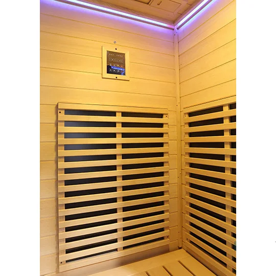 High Quality Traditional Indoor Infrared Sauna Home Dry and Shower Combined Room