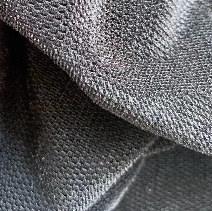 polyester velvet mesh fabric for sports liningfabric
