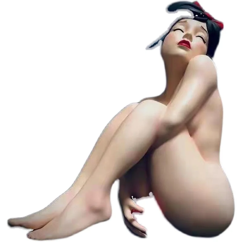 Snow White mighty jaxx with the same hand-made sculpture decoration cartoon tide play