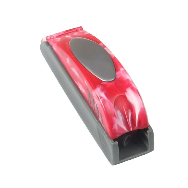 Wholesale Cheap Hand  Mixed Color Top King Size Cigarette Rolling Machine Plastic Smoking  Accessoires Rolling Machine