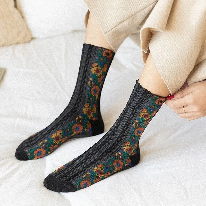 FINETOO slouch socks for women winter thigh high socks luxury socks for women