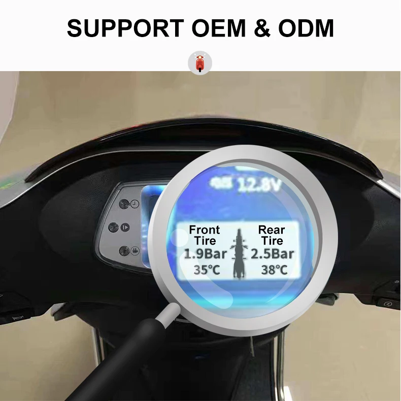 Motorcycle BLE5.0 TPMS the original universal tire pressure monitor TPMS Sensor