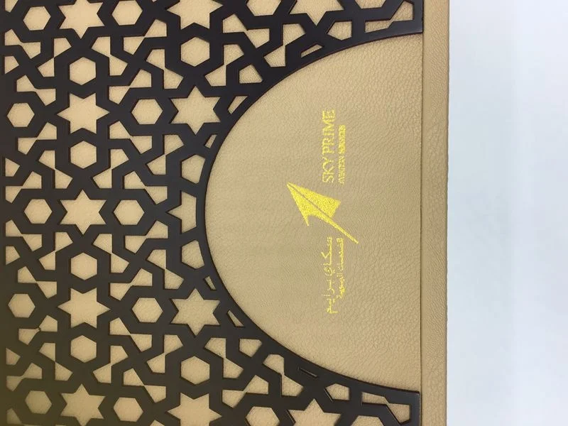 
New Style High Quality Luxury Leather Storage Box Laser Wooden Date Box for Arabic Ramadan 
