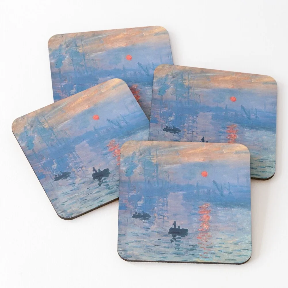 Customised Handmade Eco-Friendly Square Coaster Packaging Heat Resistant for Home Kitchen Decoration