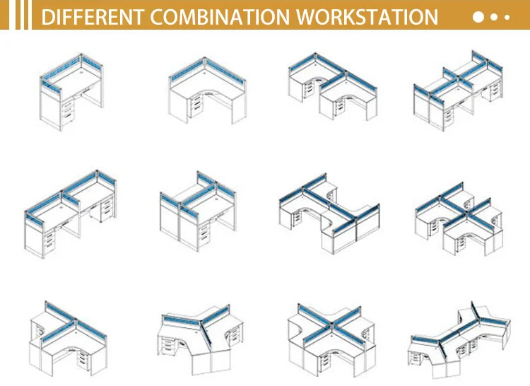 23 Industry year Experience call center workstation office partition privacy cubicle staff office table E0 level melamine custom