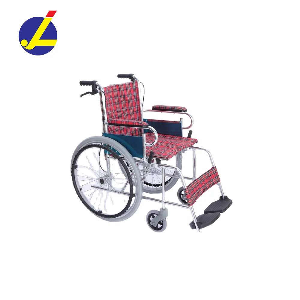 Multifunctional Manual Medical Rollstuhl Portable Fold Transport Commode Wheel Chair