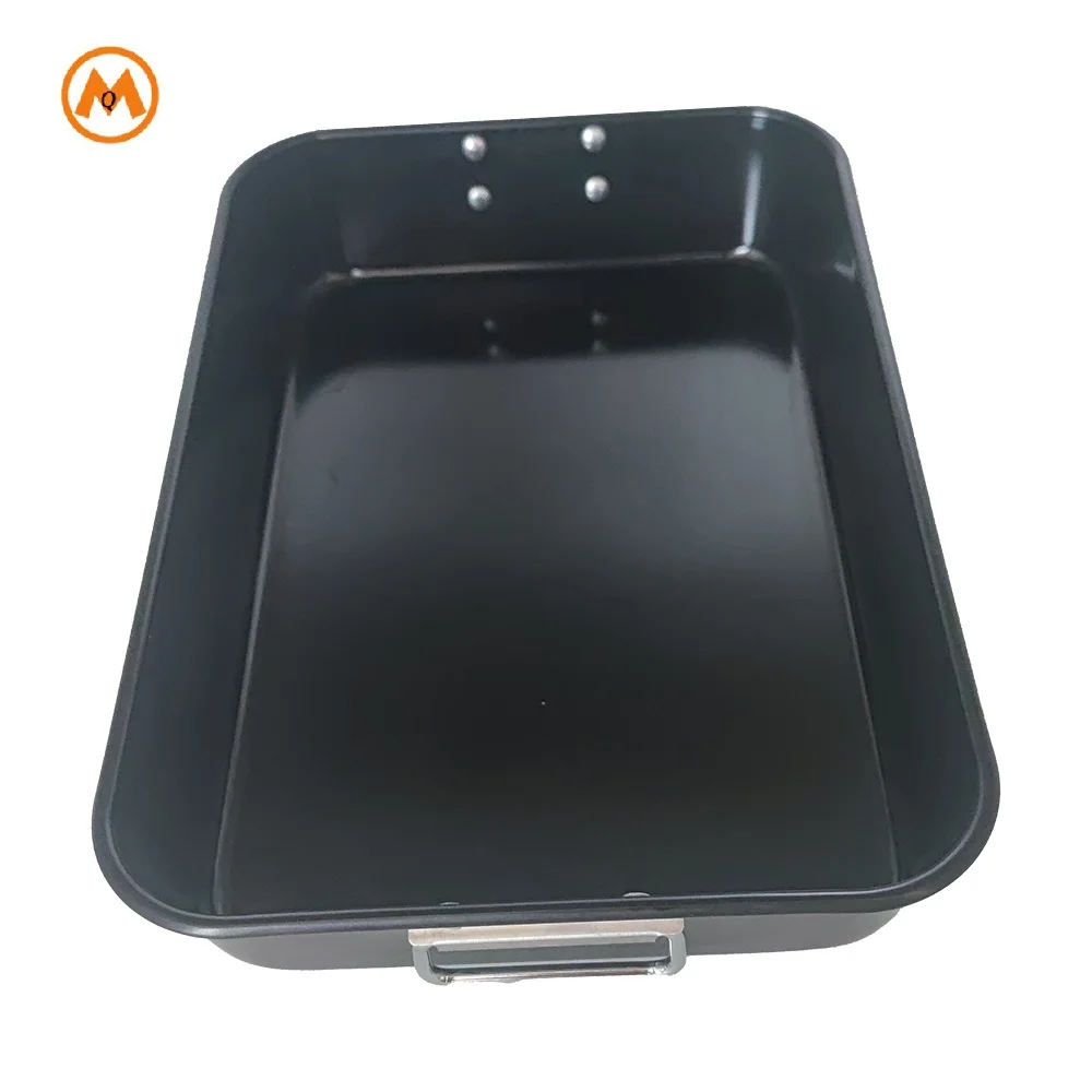 2024 Home Kitchen Bakeware Nonstick Carbon Steel Roasting Pan Turkey Baking Tray Cake Baking Brownie & Lasagna Pan Moulds