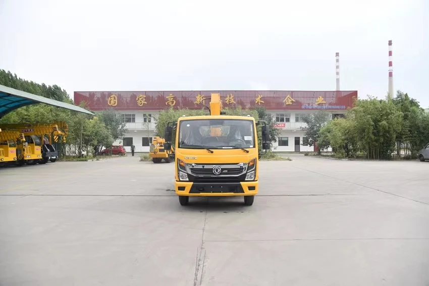 High Quality 4Ton  Cranes/Truck Cranes Hydraulic Telescopic Boom Truck-Mount Mounted Crane