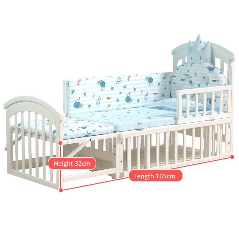 New Swing Baby Cribs Free Sample Baby Furniture Kids Cot Bed