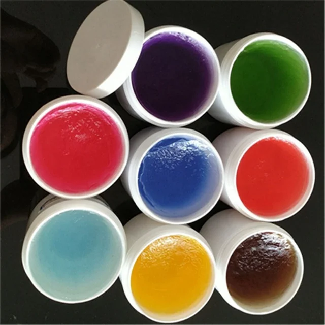 Hair wax Loc Thick Clear Gel Jam Braid Gel Strong Hold Private Label Edge Control