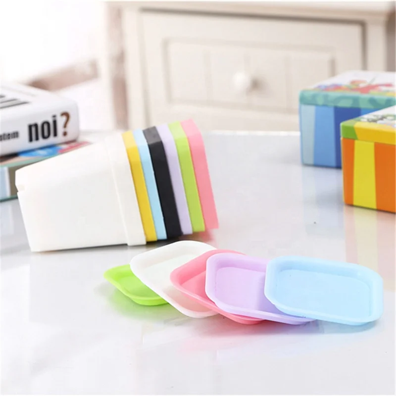 Square mini color small square pot succulent small black square plant flower seedling pot plastic pot wholesale