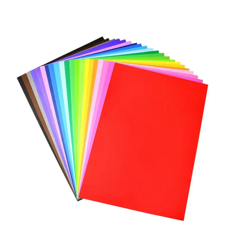 A4 DIY Цветная бумага 70 gsm80gsm120gsm160gsm180gsm230gsm300gsm меланж школьная ручная цветная